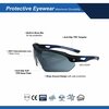 Ge Safety Glasses, Smoke Lens, Anti-Fog&Scratch GE210SAF